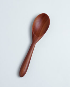 Sendok Makan Kayu Baby Oval Shape Holder