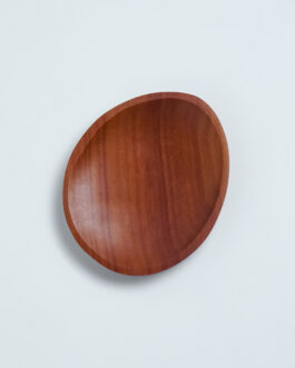 Piring Kayu Mini Bentuk Telur