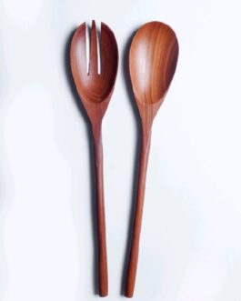 Sendok Garpu Kayu Salad