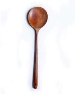 Spatula Kayu Bundar