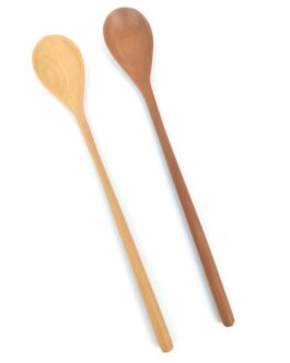 Sendok Aduk Round Scoop Kayu Sawo 20 Cm