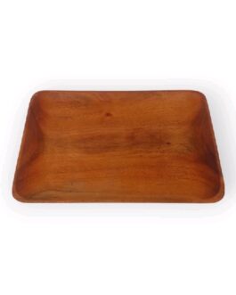 Nampan Kayu Mahoni 20X30Cm