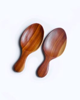Sendok Kayu Nasi Sendok Takar Oval