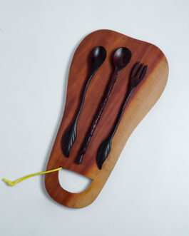 Paket Sendok Garpu Hitam