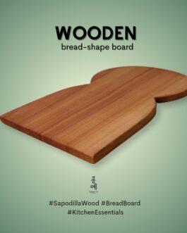 Wooden English Breakfast Bread Shape Board
