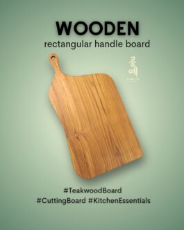 Wooden Rectangle Handle Board