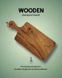 Wooden Cutboard Campers Prep-Kit