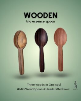 Wooden Trio Essence Spoon