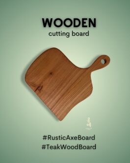 Wooden Axe Cutting Board TeakWood